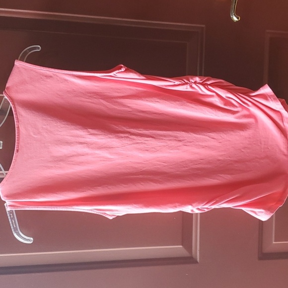 MICHAEL Michael Kors Pink Tank Top with Gold Zipper - Picture 6 of 6